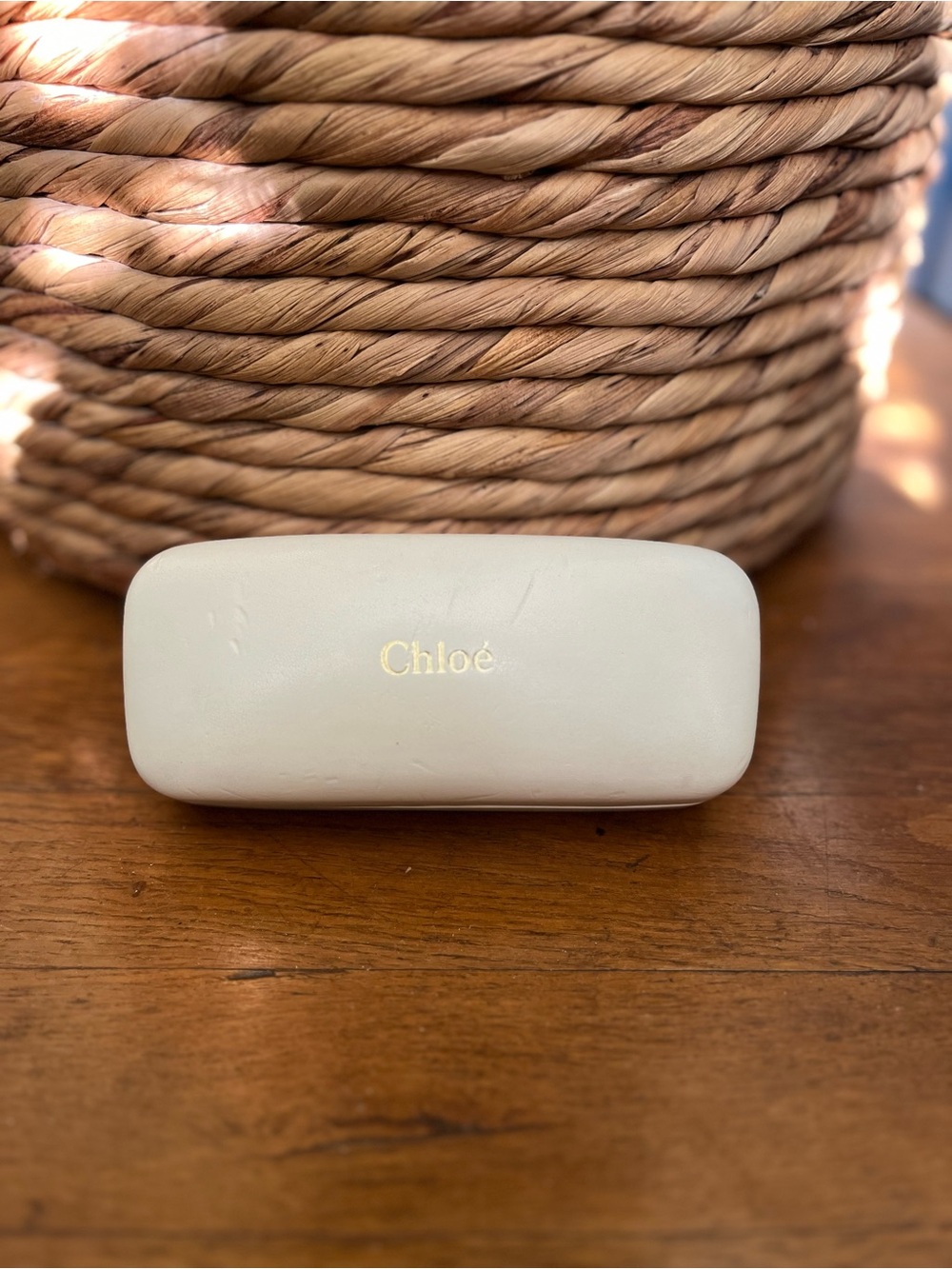 Chloé Cream Sunglasses Case